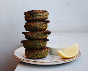 Crispy Baked Falafel